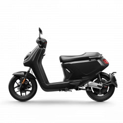 Scooter Électrique 125cm3 NIU 2022 MQi GT Evo Noir Side