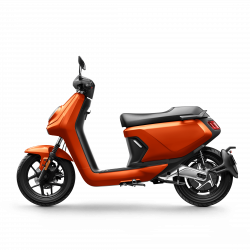 Scooter Électrique 125cm3 2022 NIU MQi GT Evo Orange Side