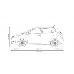 Renault ZOE Side Taille