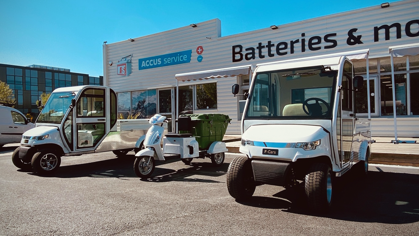 Véhicules Utilitaires Électriques Accus Service