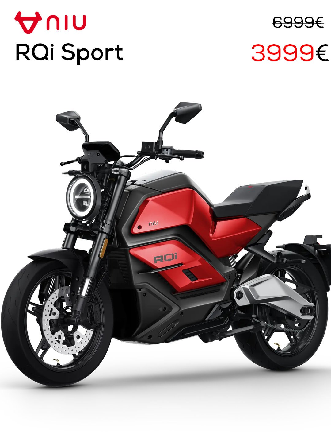 Déstockage Moto électrique NIU RQi Sport
