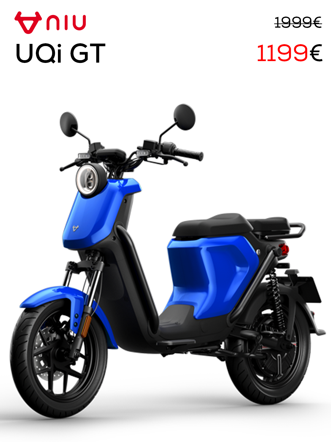 Déstockage Scooter électrique NIU UQi GT